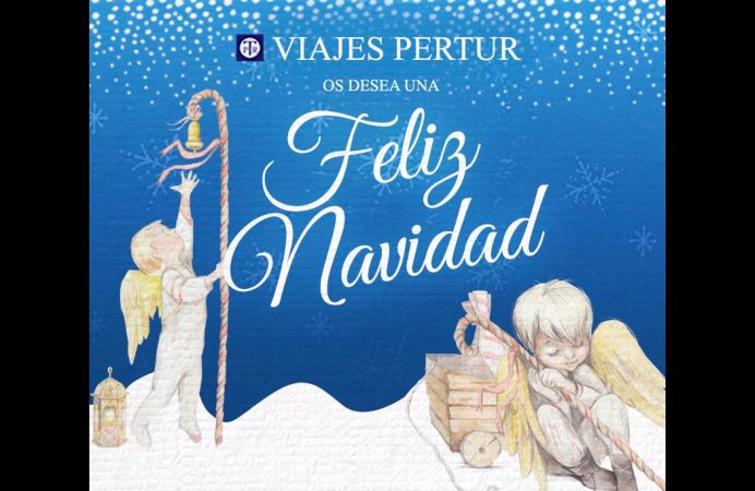 Viajes Pertur os desea una Feliz Navidad