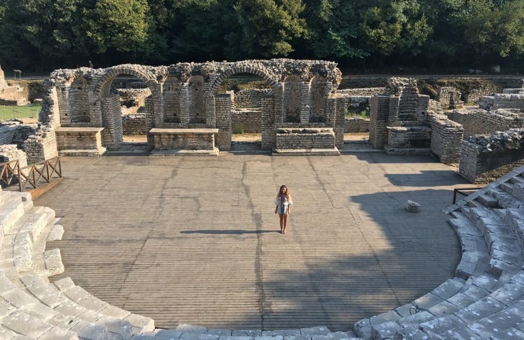 Ciudad grecorromana antigua de Butrint