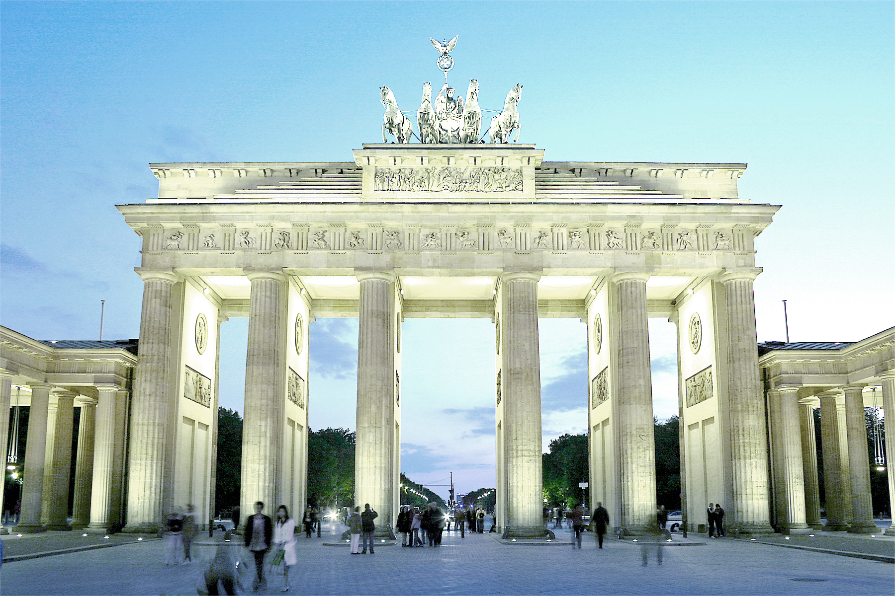 Puerta de Brandenburgo, berlin