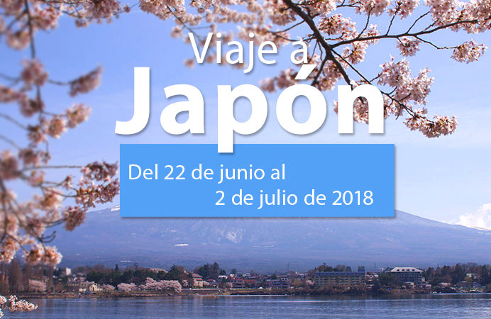 VIAJE A JAPÓN. DEL 22 DE JUNIO AL 02 DE JULIO 2018