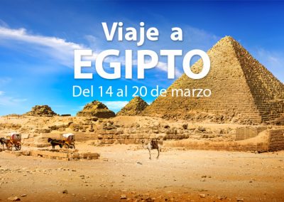 VIAJE A EGIPTO: Del 14 al 22 de marzo