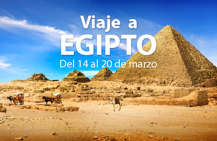 VIAJE A EGIPTO: Del 14 al 22 de marzo